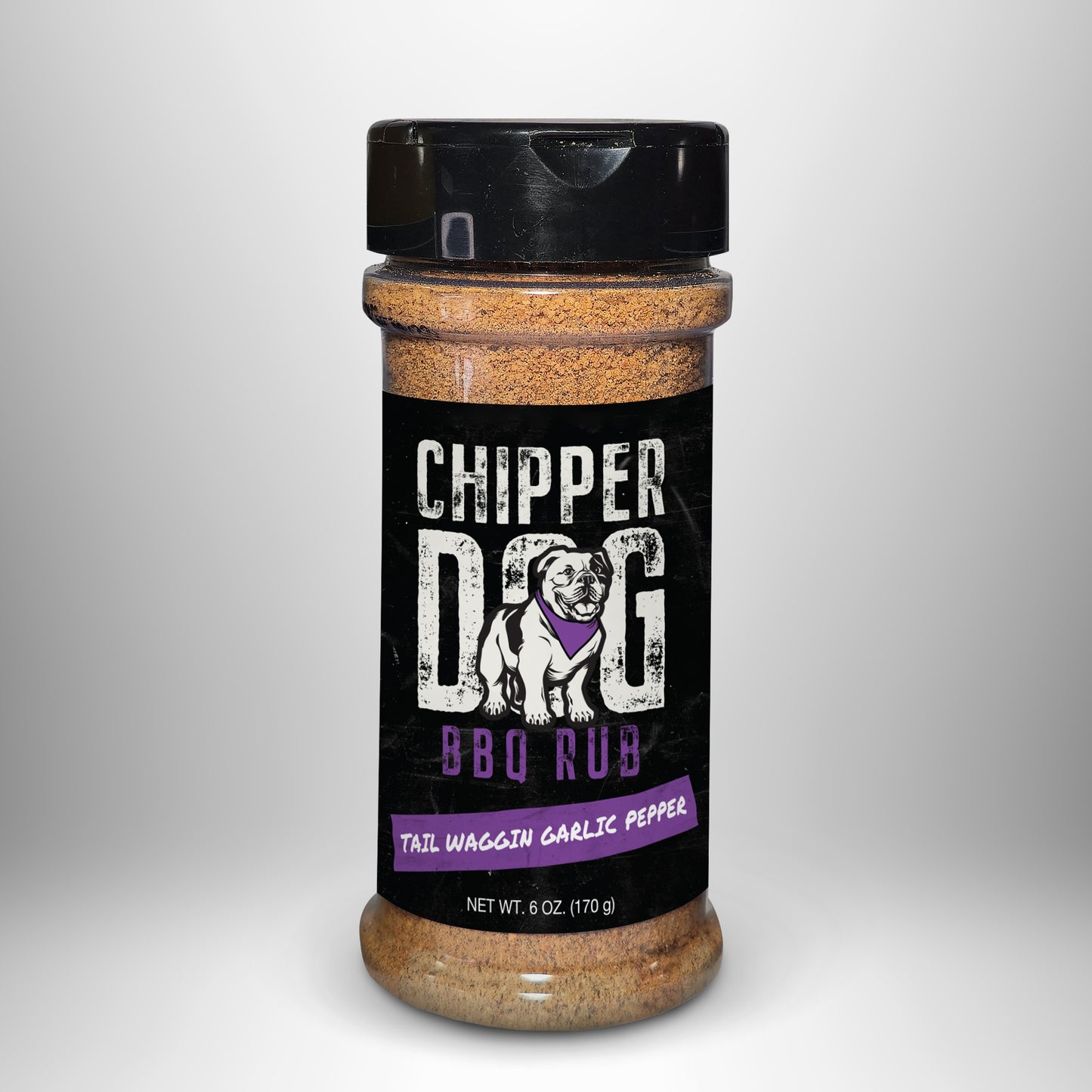 6 Pack Tail Waggin Garlic Pepper Rub